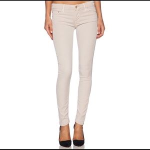 MOTHER The Looker A Walk In The Park Tan Jeans